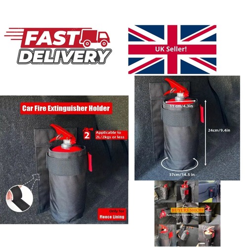 Car fire extinguisher storage - fire,