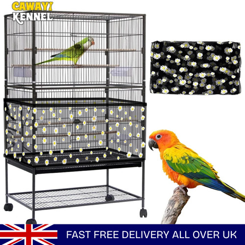 Adjustable bird cage net cover - bird,
