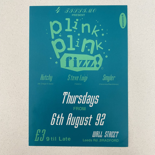 Plink fizz wall street - plink,