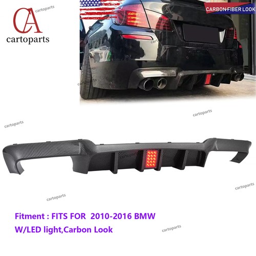 Rear bumper diffuser led - rear,