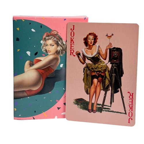Vintage pin girls playing - vintage,