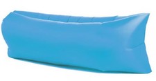 7 x Inflatable Lazy Sofas, Blue and Green