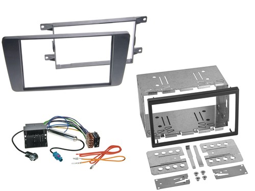 Radio installation kit double - radio,