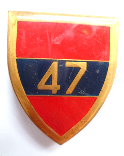 Survey regiment shoulder - 47,