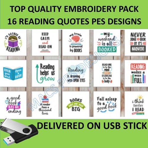 Reading quotes pes - usb, brother