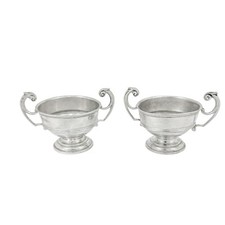 Antique pair of sterling