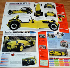 1992 CATERHAM SEVEN JPE SPECS