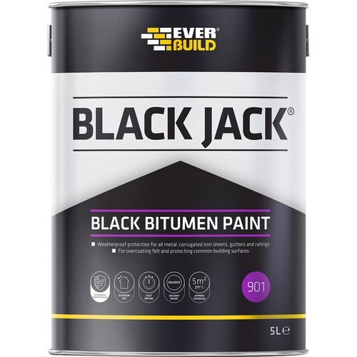 Everbuild 901 black - black, bitumen