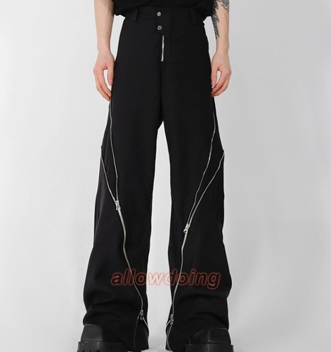 Men punk gothic cargo - men,