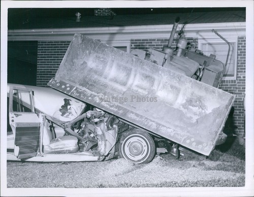 1958 bulldozer ran - 1958, car