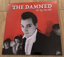 THE DAMNED - FOR MY FAN CLUB -   RED WAX  Lp.   ( CLASH , SEX PISTOLS , RAMONES)