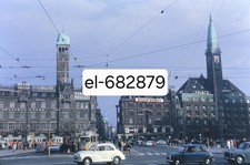 35mm Slide Palace Hotel in Copenhagen, Scandinavia DATED 1967 Original