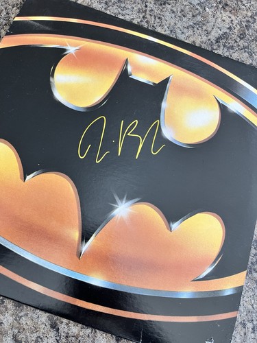 Tim burton signed batman - signed,