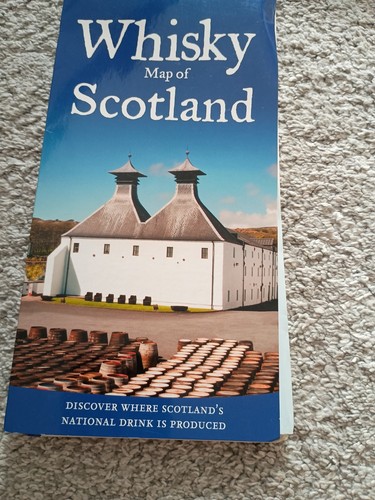 Whisky map scotland - of,