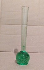 Vintage bubble glass bud - bud, vase