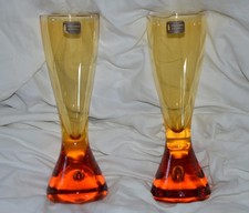 Pair of Whitefriars gold flc