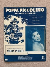Poppa Piccolino - sheet music