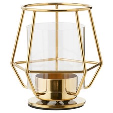 IkEa Gold Tealight Holder 10cm