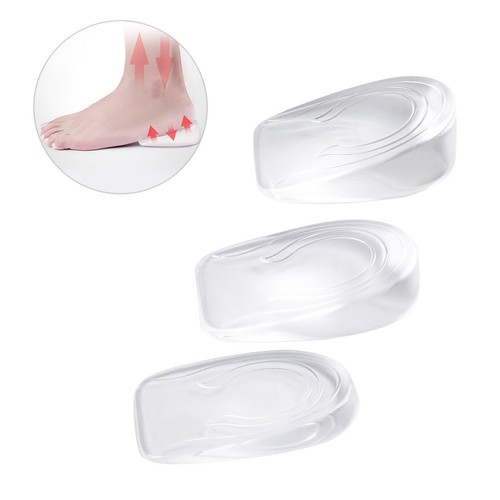3pairs transparent heel - transparent,