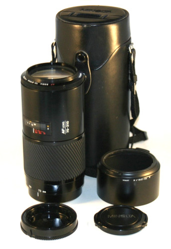 Minolta 210mm 4 zoom - af,