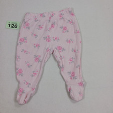 Pale pink baby leggings with