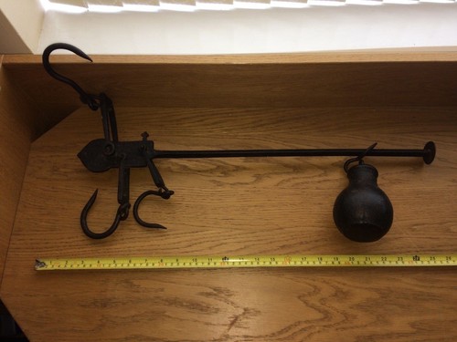 Antique steelyard weight - , /weight