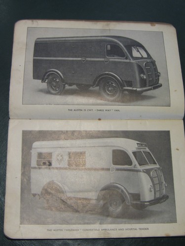 1948 austin 25cwt van - austin, welfarer