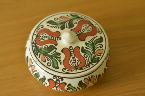 Hand made pottery sugar - hand-made,