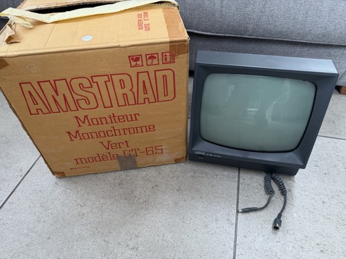 Amstrad vintage green - amstrad, gt-65