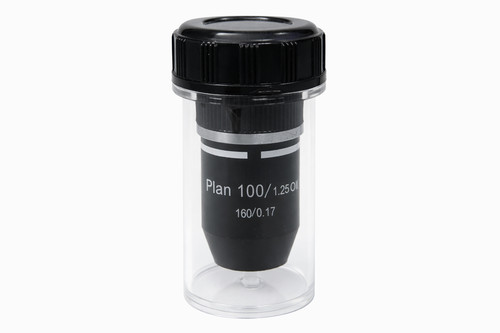 Microscope objective plan - , x