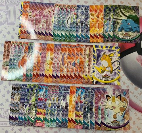 Original pokemon topps 1999 - pokemon,