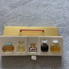 Boxed Vintage Estee Lauder Small Wonders Mini Perfume Set 