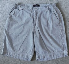 Mr Marvis The Short Seersuckers Submariners Smart Shorts Striped Men’s W30