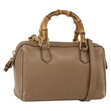 GUCCI Bamboo mini Boston Bag