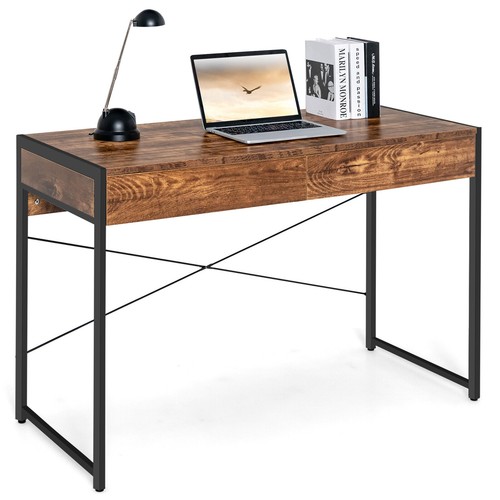 Computer desk wooden laptop - desk, pc