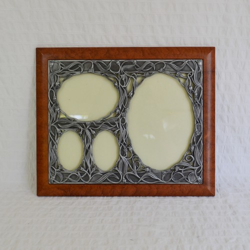 Art nouveau style photo frame - art,