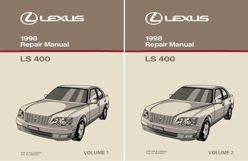 1998 lexus 400 factory shop - 1998,