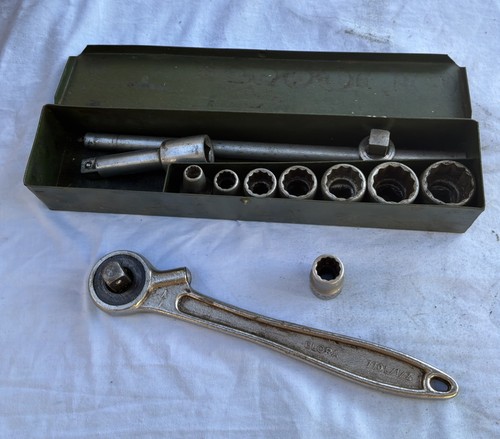 Vintage roebuck socket set - vintage, +