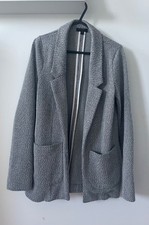 Topshop grey blazer - uk, 8
