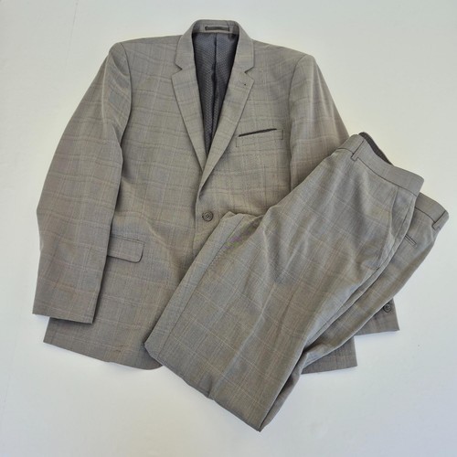 Suit 46r trousers w38 l29 - f&f,