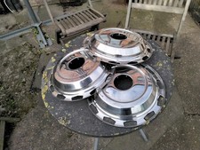 Classic Car Hubcaps x 3 