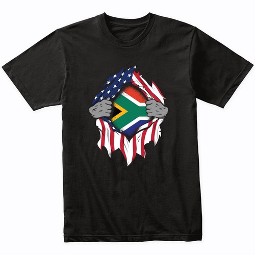South african american flags - south,
