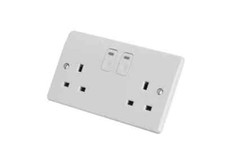 MK Logic Plus 13A 2 Gang