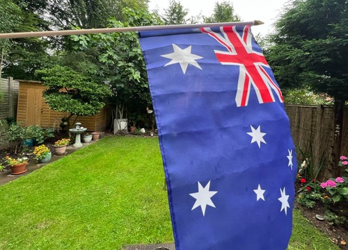 Australia large hand - australia, 12"