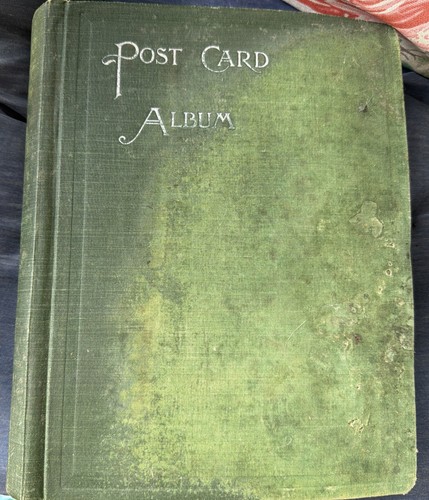 Vtg postcard album pages - vtg,