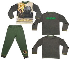How to Train Your Dragon Boys Pyjamas Ages 5 to 12 Yrs Personalisation Available