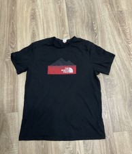 The North Face Men's T-Shirt Black Graphic Short Sleeve Size XL