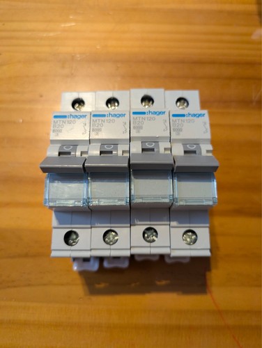 Hager mcb mtn120 amp - sp,