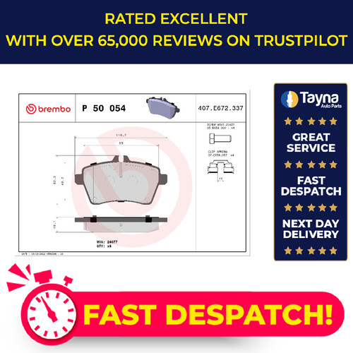 Brake pads set fits mercedes - brake,