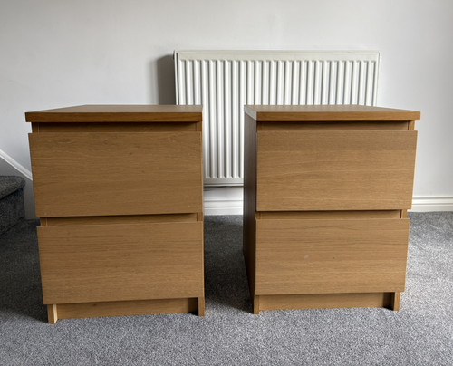 Ikea malm bedside - ikea, tables